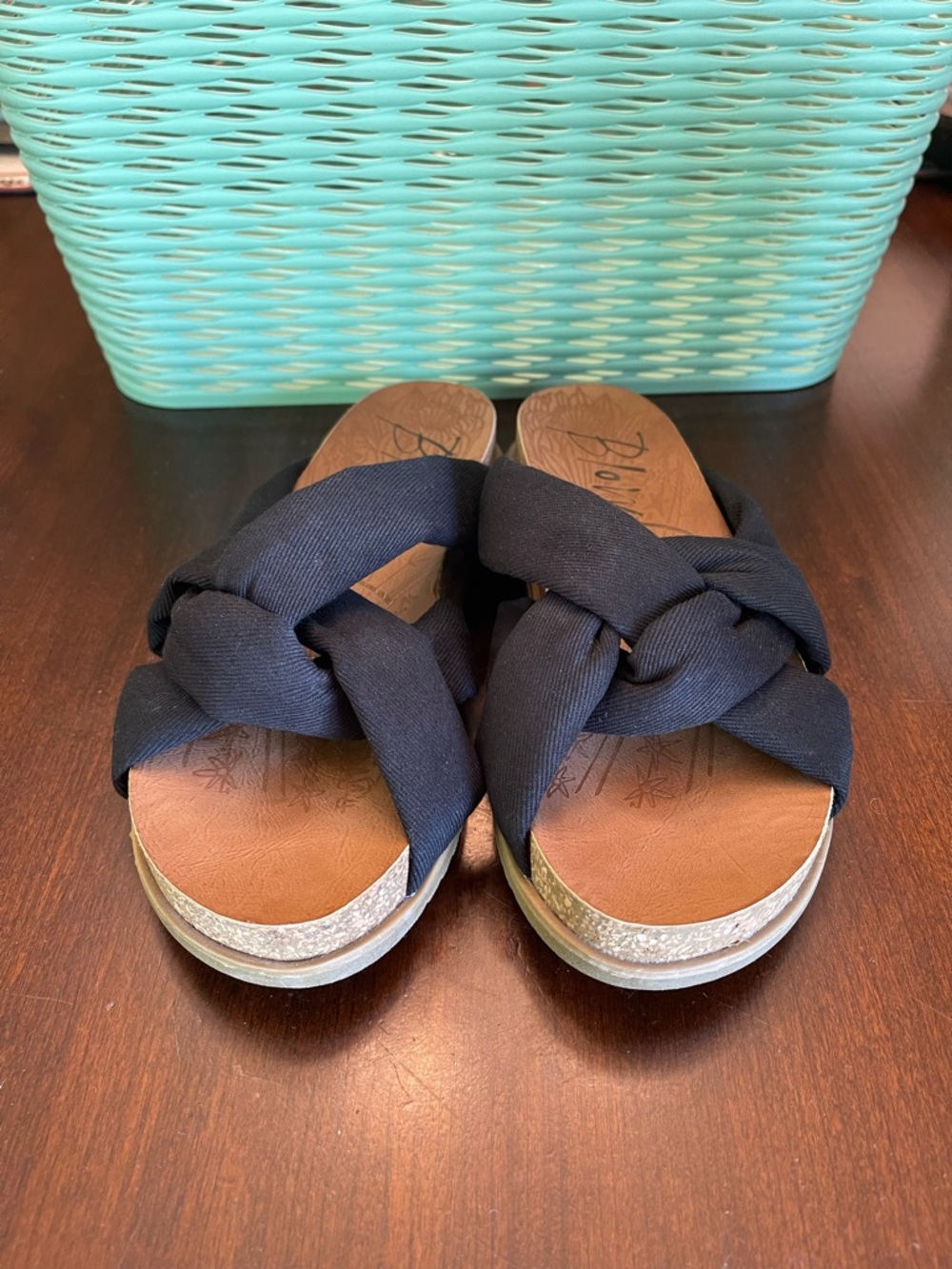 NWOT Blowfish Malibu Sandals (Black) - Picture 3 of 8